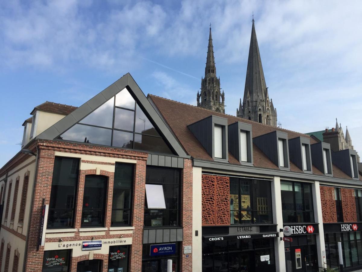 Les Clochers D'Or Chartres Bagian luar foto